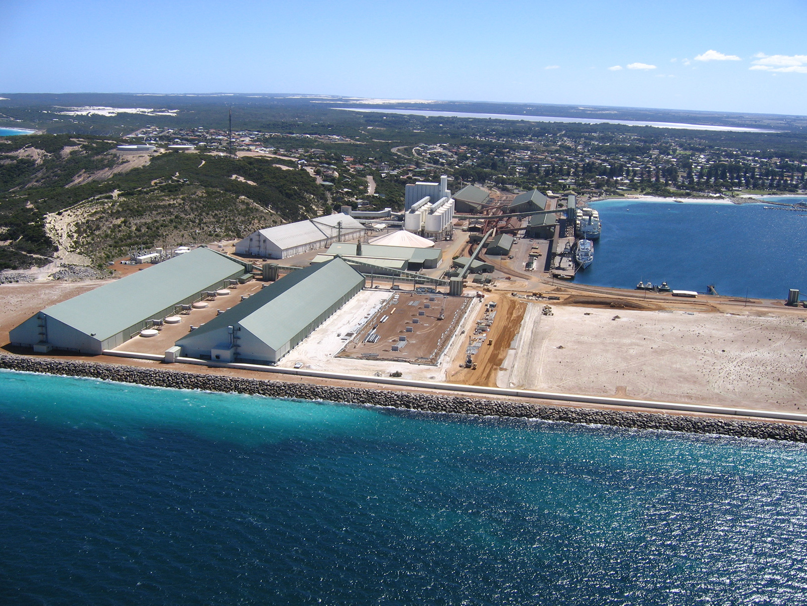 3229 2006 Sulphur Storage Facility Aerial 1 Lr