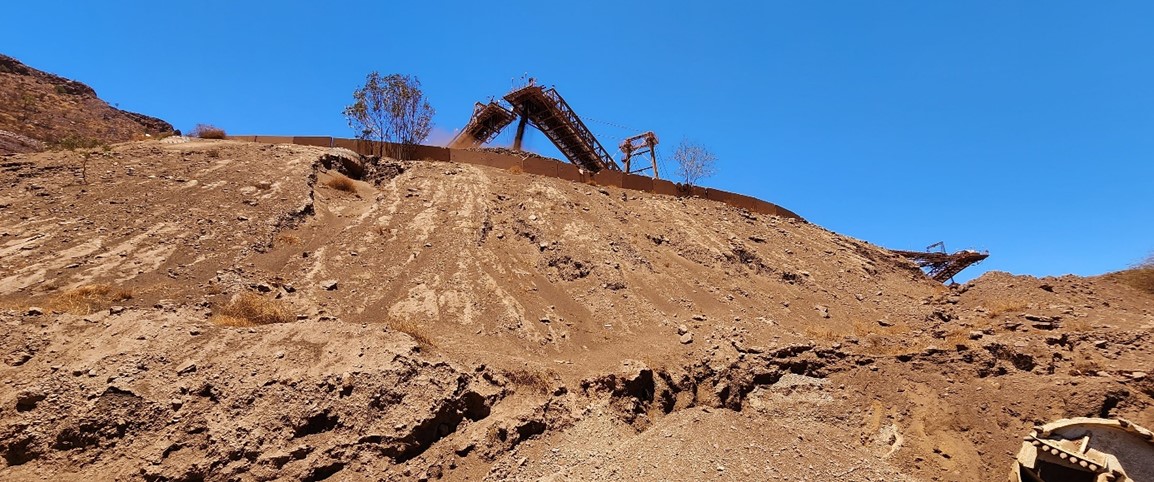 Improving Slope Stability of Stockpile Embankment at Tom Price