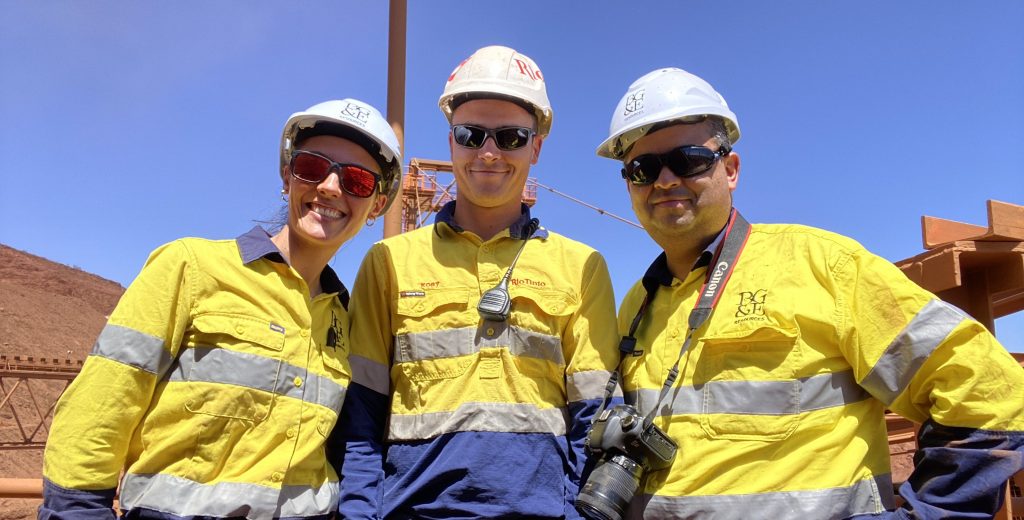 Veronica & Hugo At Tom Price, Rio Tinto Site 1